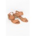 Mitti Tan Leather Heel Sandal Mitti Tan Leather Heel Sandal