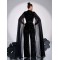 Mesh Sleeve Glitter Black Jumpsuits GM00624